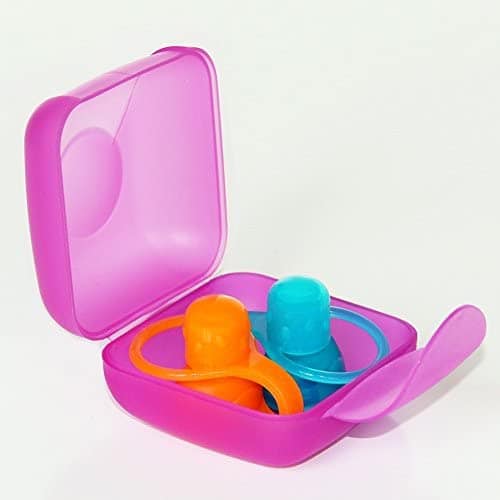 ChooMee SoftSip Pouch Toppers with Carry Case